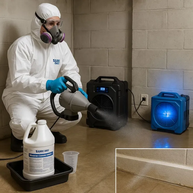 Sanitization and Odor Removal process in Ligonier, IN